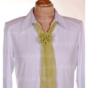 Apaszka - krawat z broszką 090-37
