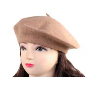 Gruby beret  z antenką w stylu francuskim - 02