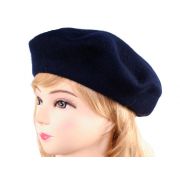 Gruby beret  z antenką w stylu francuskim - 16