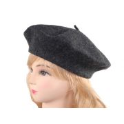 Gruby beret  z antenką w stylu francuskim - 18