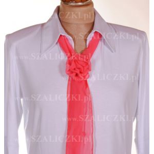 Apaszka - krawat z broszką 090-38