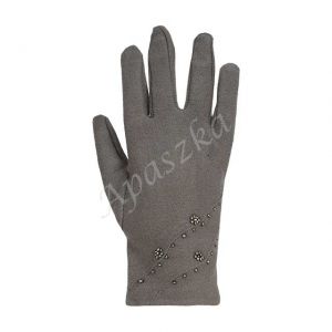 Rękawiczki cienkie z koralikami 451-02