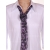 Apaszka - krawat z broszką 090-36
