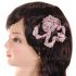 Opaski do włosów - kwiatki z perełką 055-09